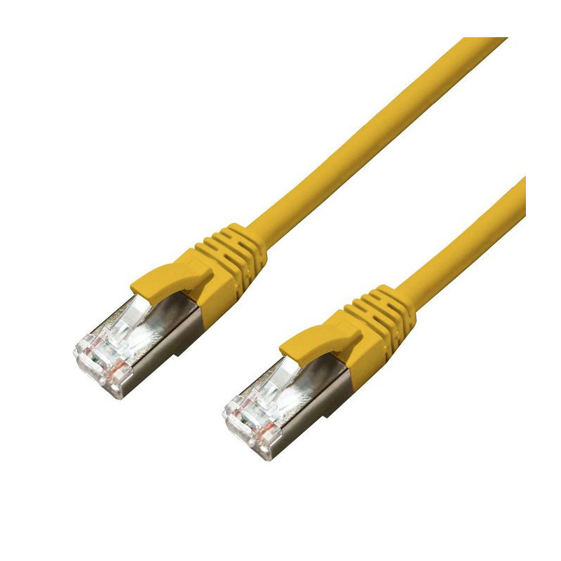 Microconnect MC-SFTP6A075Y câble de réseau Jaune 7,5 m Cat6a S/FTP (S-STP)