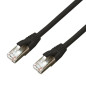 Microconnect MC-SFTP6A02S câble de réseau Noir 2 m Cat6a S/FTP (S-STP)