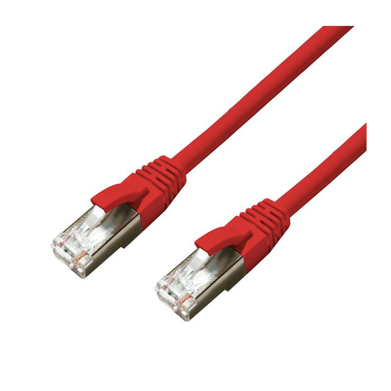 Microconnect MC-SFTP6A10R câble de réseau Rouge 10 m Cat6a S/FTP (S-STP)