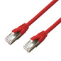 Microconnect MC-SFTP6A10R câble de réseau Rouge 10 m Cat6a S/FTP (S-STP)