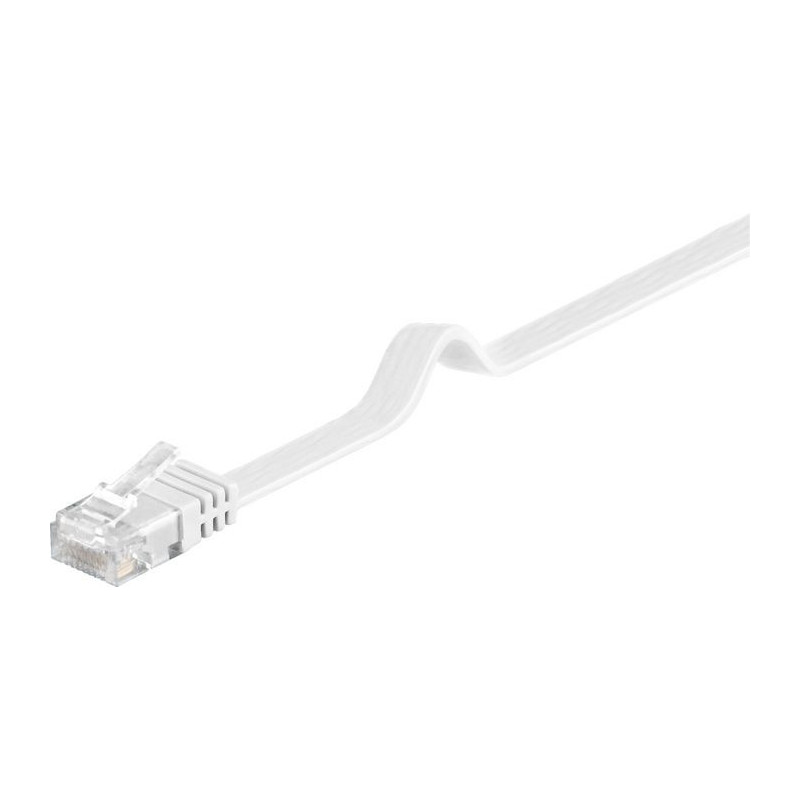 Microconnect V-UTP602W-FLAT-LSZH câble de réseau Blanc 2 m Cat6 U/UTP (UTP)