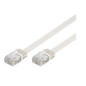 Microconnect 3m Cat5e câble de réseau Blanc U/UTP (UTP)