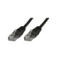 Microconnect V-UTP503SVP câble de réseau Noir 3 m Cat5e U/UTP (UTP)