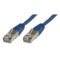 Microconnect Rj-45/Rj-45 Cat6 0.5m câble de réseau Bleu 0,5 m S/UTP (STP)