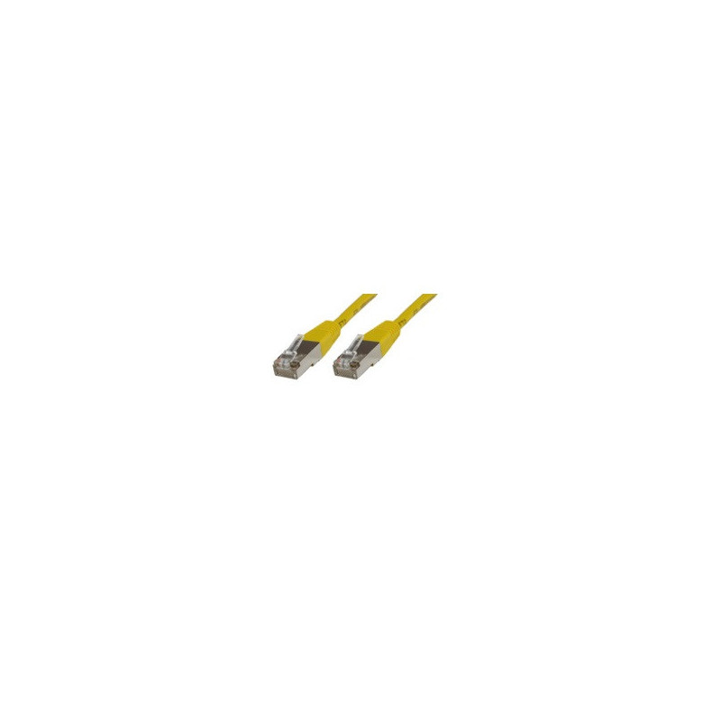 Microconnect Rj-45/Rj-45 Cat6 0.5m câble de réseau Jaune 0,5 m S/UTP (STP)