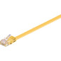 Microconnect V-UTP6005Y-FLAT câble de réseau Jaune 0,5 m Cat6 U/UTP (UTP)