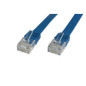 Microconnect V-UTP601B-FLAT câble de réseau Bleu 1 m Cat6