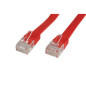 Microconnect V-UTP601R-FLAT câble de réseau Rouge 1 m Cat6