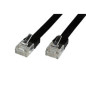 Microconnect V-UTP601S-FLAT câble de réseau Noir 1 m Cat6