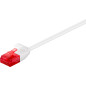 Microconnect V-UTP6A005W-SLIM câble de réseau Blanc 0,5 m Cat6a U/UTP (UTP)