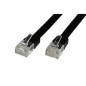 Microconnect V-UTP603S-FLAT câble de réseau Noir 3 m Cat6