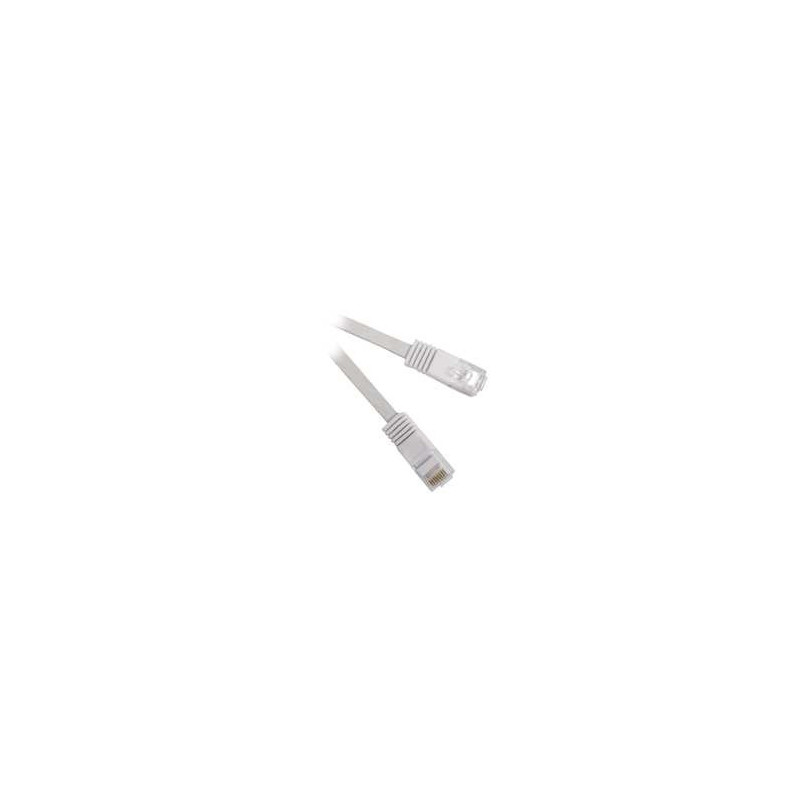 Microconnect Cat6 UTP UltraFlat - 3m câble de réseau Blanc