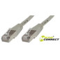 Microconnect SSTP CAT6 25M câble de réseau Gris