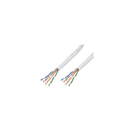 Microconnect 100m CAT6 UTP câble de réseau Blanc