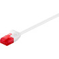 Microconnect V-UTP6A0025W-SLIM câble de réseau Blanc 0,25 m Cat6a U/UTP (UTP)