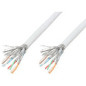 Microconnect 305m CAT6 câble de réseau Blanc