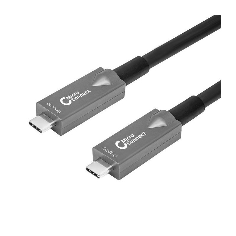 Microconnect USB3.2CC10OP câble USB 10 m USB 3.2 Gen 2 (3.1 Gen 2) USB C Noir