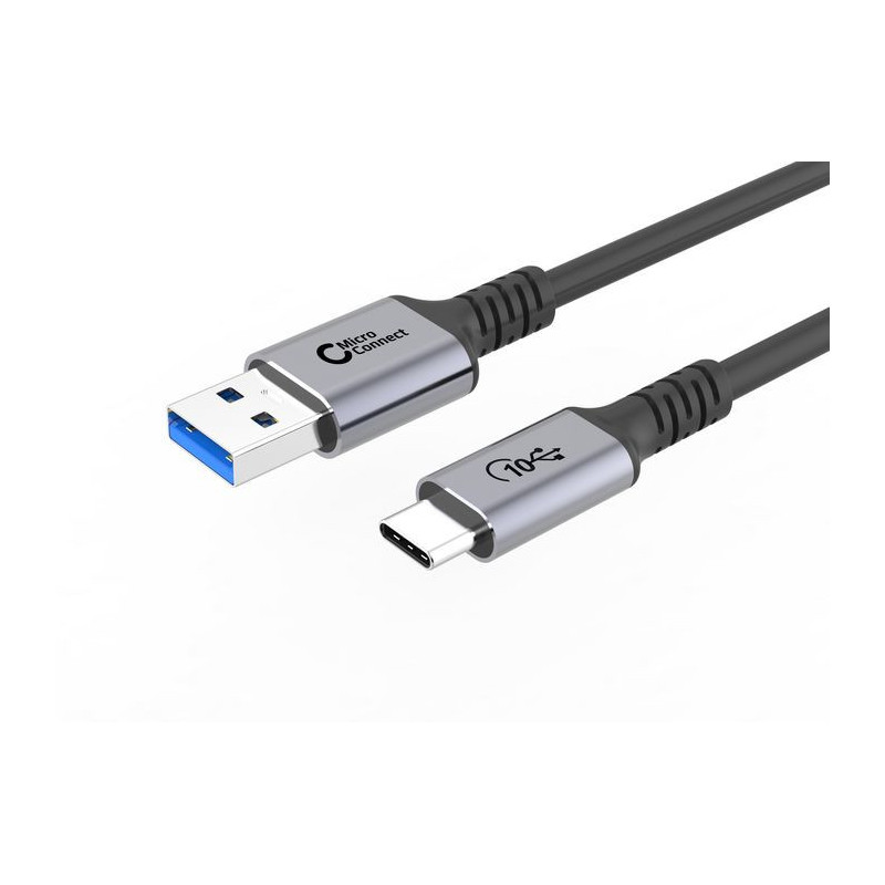 Microconnect USB3.2AC15 câble USB 1,5 m USB 3.2 Gen 2 (3.1 Gen 2) USB C USB A Noir