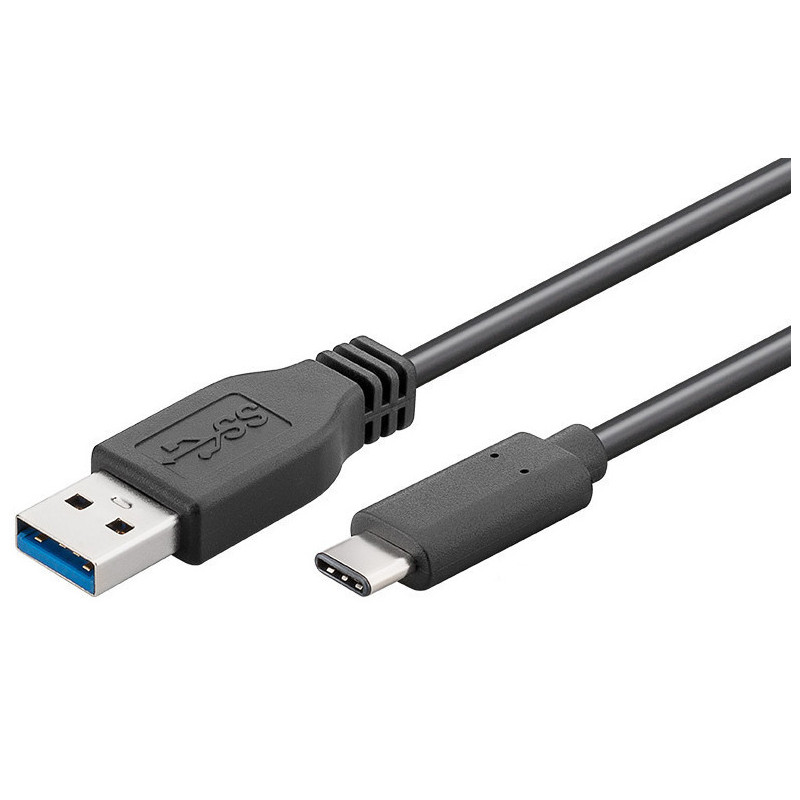 Microconnect USB3.2CA1.5 câble USB 1,5 m USB 3.2 Gen 2 (3.1 Gen 2) USB A USB C Noir