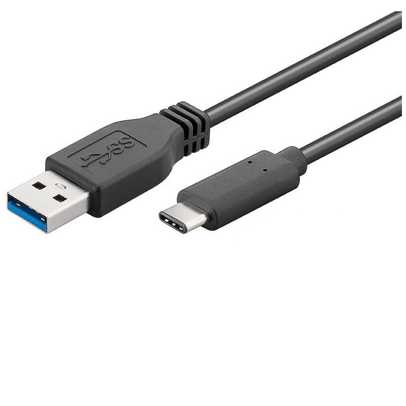 Microconnect USB3.2CA05 câble USB 0,5 m USB A USB C Noir