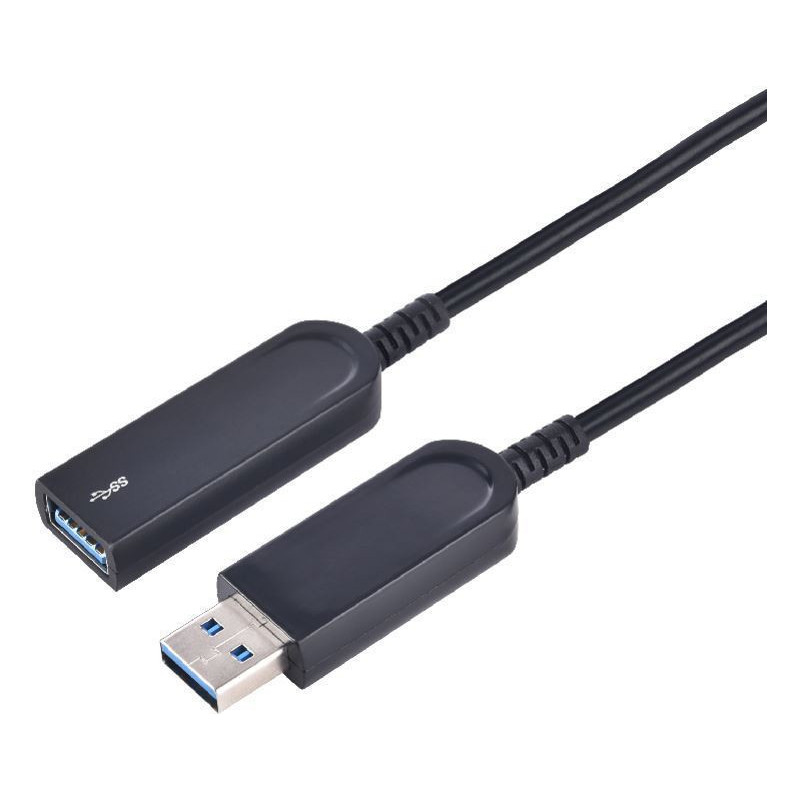 Microconnect USB3.0AAF15AOP câble USB 15 m USB 3.2 Gen 1 (3.1 Gen 1) USB A Noir