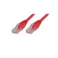 Microconnect CAT5e UTP 1m câble de réseau Rouge U/UTP (UTP)