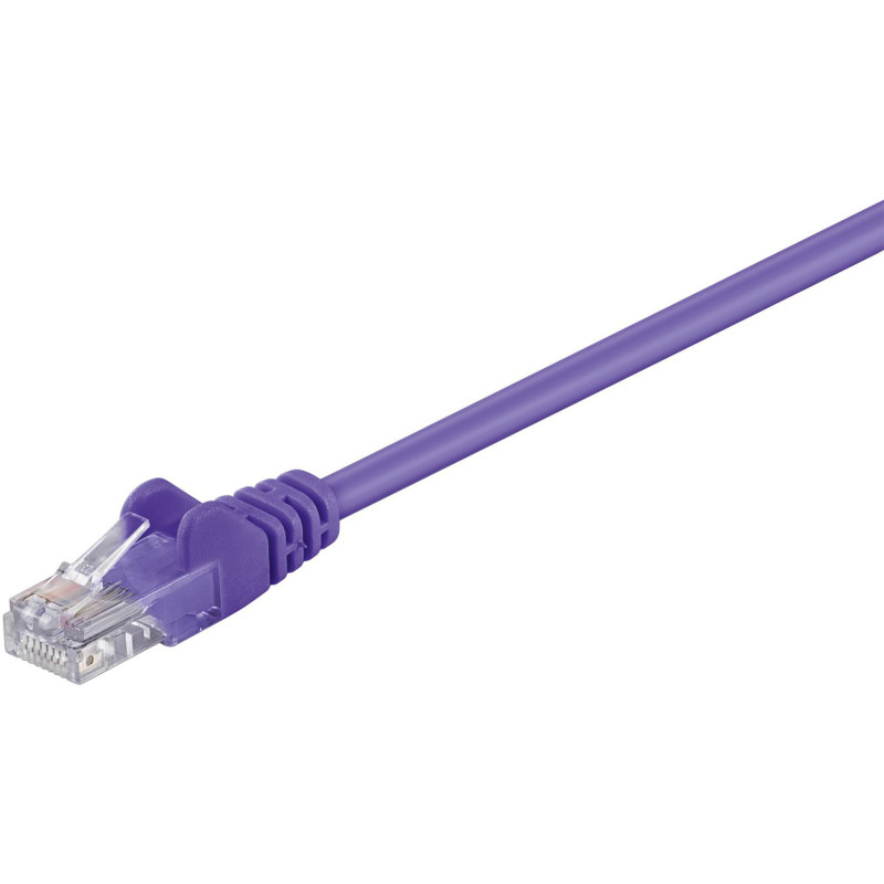 Microconnect UTP501P câble de réseau Violet 1 m Cat5