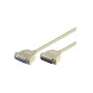 Microconnect DB25-DB25 2m câble Série Blanc