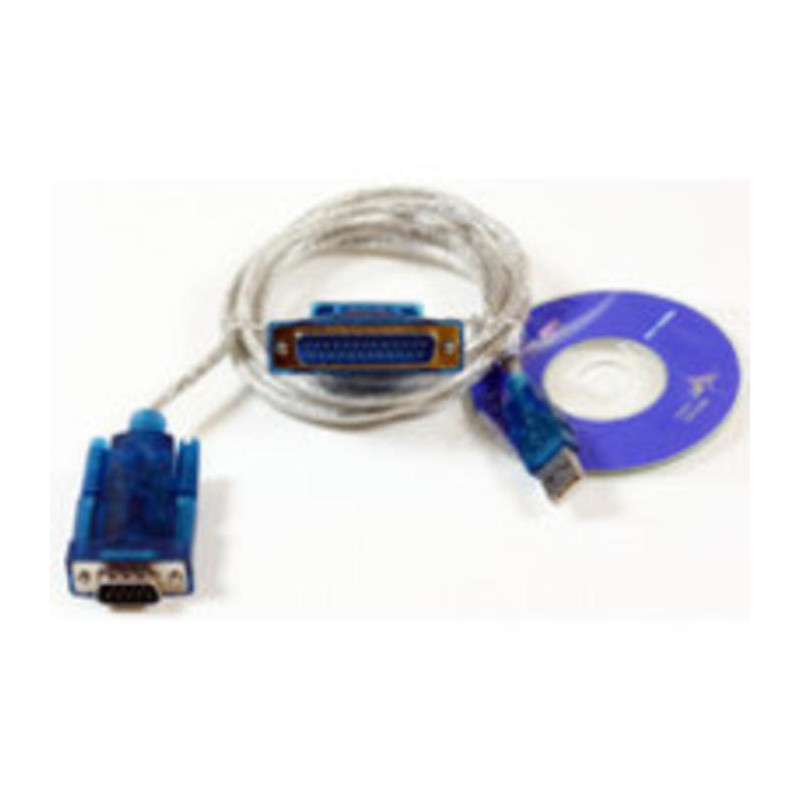Microconnect USBADB25 câble Série Transparent 1,8 m USB DB9