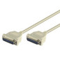 Microconnect DB25-DB25 M-M 3m câble Série Beige
