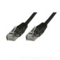 Microconnect UTP5003S câble de réseau Noir 0,3 m Cat5e U/UTP (UTP)