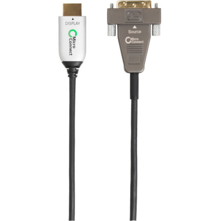 Microconnect HDM1924130OP câble vidéo et adaptateur 30 m DVI-D HDMI Type A (Standard) Noir