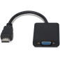 Microconnect HDMVGA1B câble vidéo et adaptateur HDMI Type A (Standard) VGA (D-Sub) Noir