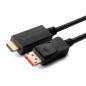 Microconnect MC-DP-HDMI-0504K câble vidéo et adaptateur 0,5 m DisplayPort Noir