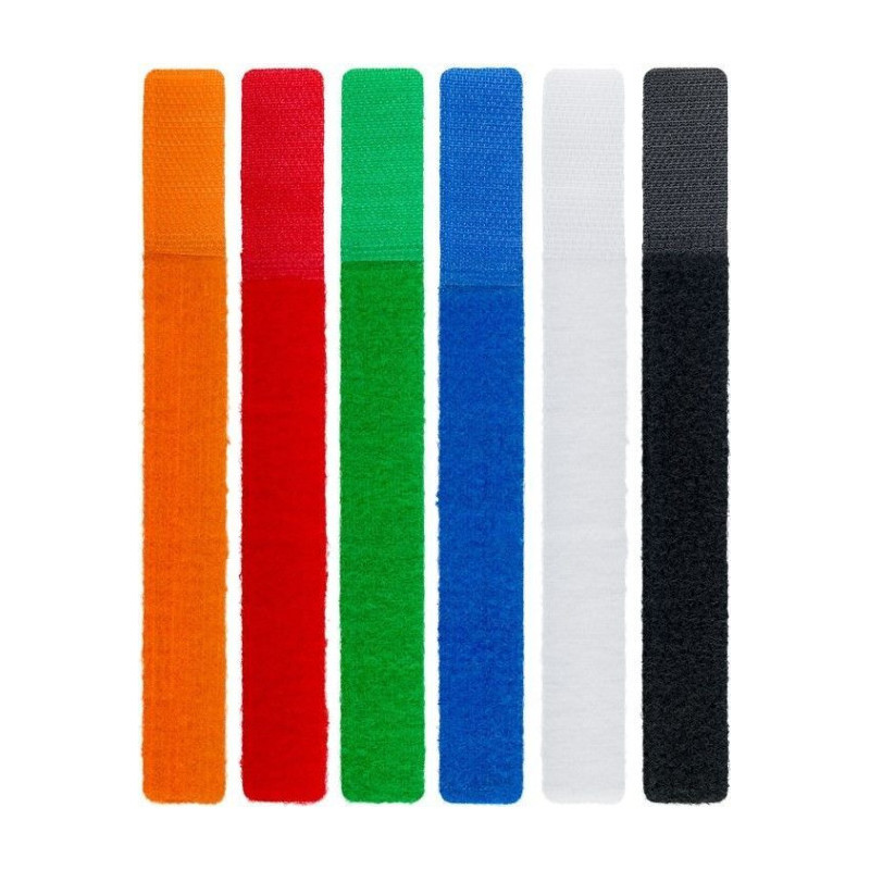Microconnect CABLEMANA-9 range-câbles Noir, Bleu, Vert, Orange, Rouge, Blanc 6 pièce(s)