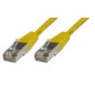 Microconnect Rj-45/Rj-45 Cat6 10m câble de réseau Jaune S/UTP (STP)