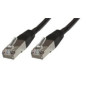 Microconnect Rj-45/Rj-45 Cat6 10m câble de réseau Noir S/UTP (STP)