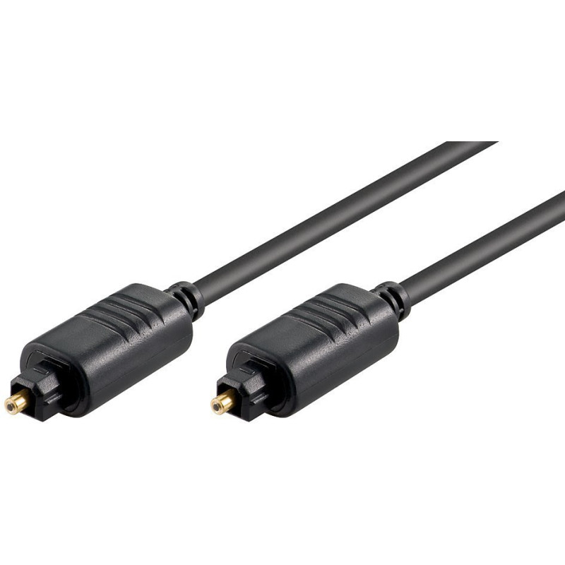 Microconnect TT6100BKAD câble audio 1 m TOSLINK Noir