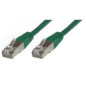 Microconnect Rj-45/Rj-45 Cat6 10m câble de réseau Vert S/UTP (STP)