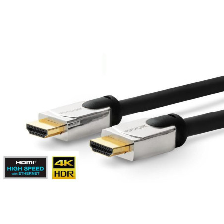 Vivolink PROHDMIHDM12.5 câble HDMI 12,5 m HDMI Type A (Standard) Noir