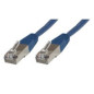 Microconnect Rj-45/Rj-45 Cat6 10m câble de réseau Bleu S/UTP (STP)