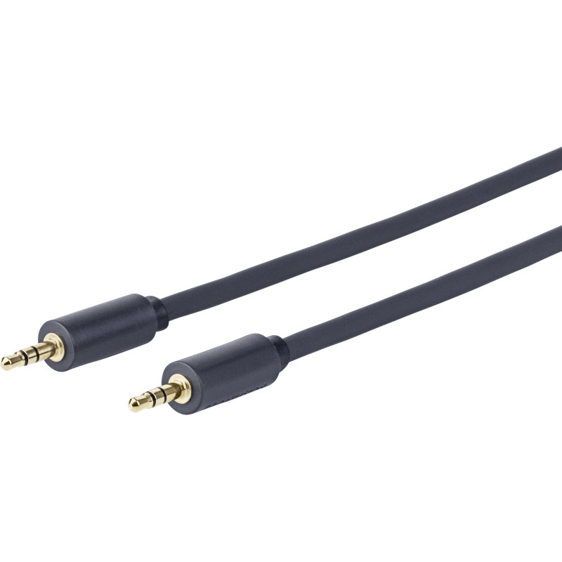 Vivolink 0.5m 3.5mm - 3.5mm câble audio 0,5 m 3,5mm Noir