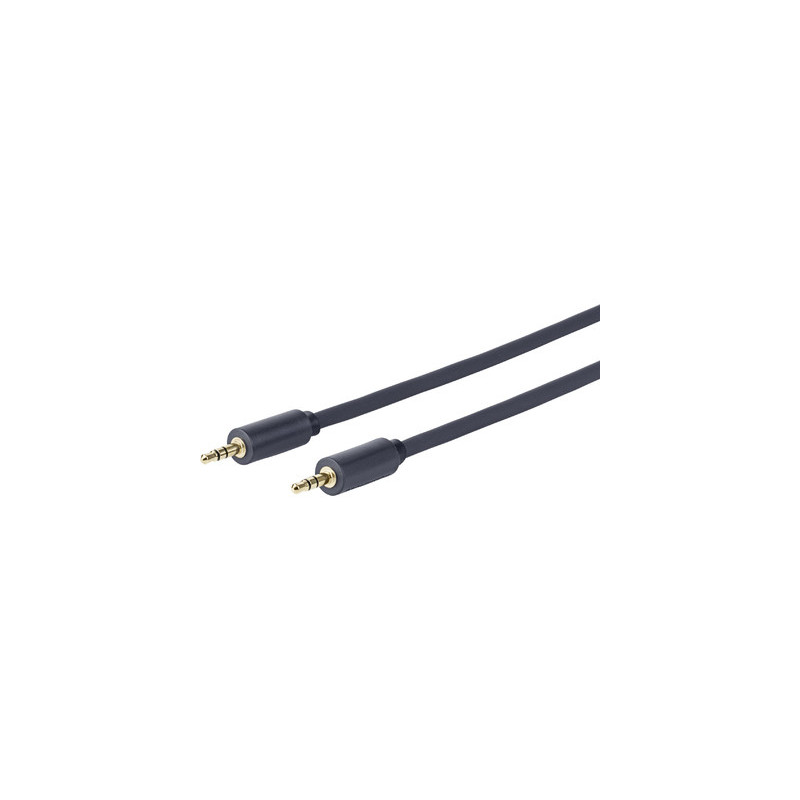 Vivolink PROMJLSZH1 câble audio 1 m 3,5mm Noir