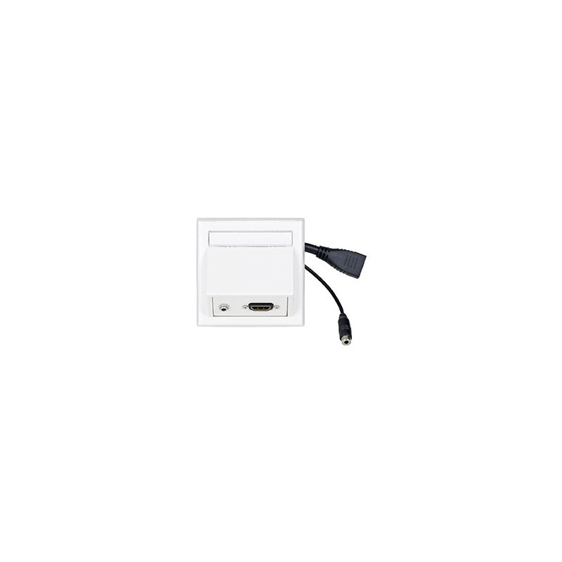 Vivolink WI221170 prise de courant HDMI + 3.5mm Blanc