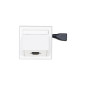 Vivolink WI221184 prise de courant HDMI Blanc