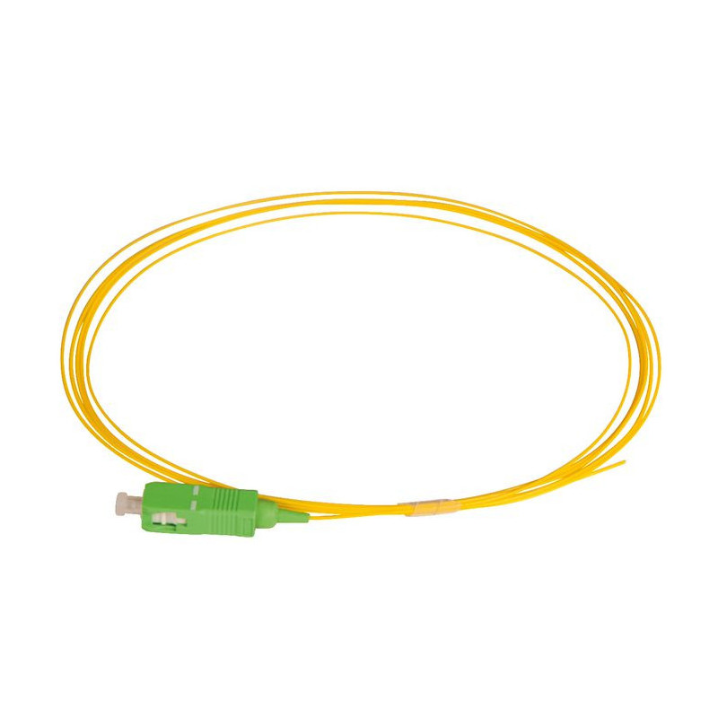 Lanview LVO231396 câble de fibre optique 2 m SC/APC OS2 Jaune