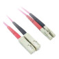 Lanview LVO231813 câble de fibre optique 1 m 2x SC 2x LC OM4 Violet