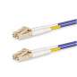 Lanview LVO231818 câble de fibre optique 5 m 2x LC OM4 Beige, Violet, Blanc, Jaune