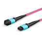 Lanview LVO230401-MTP câble de fibre optique 1 m OM4 Violet