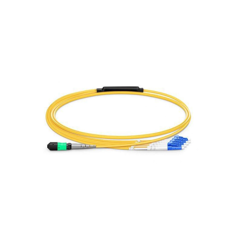Lanview LVO230602-MTP câble de fibre optique 2 m LC/UPC OS2 Violet